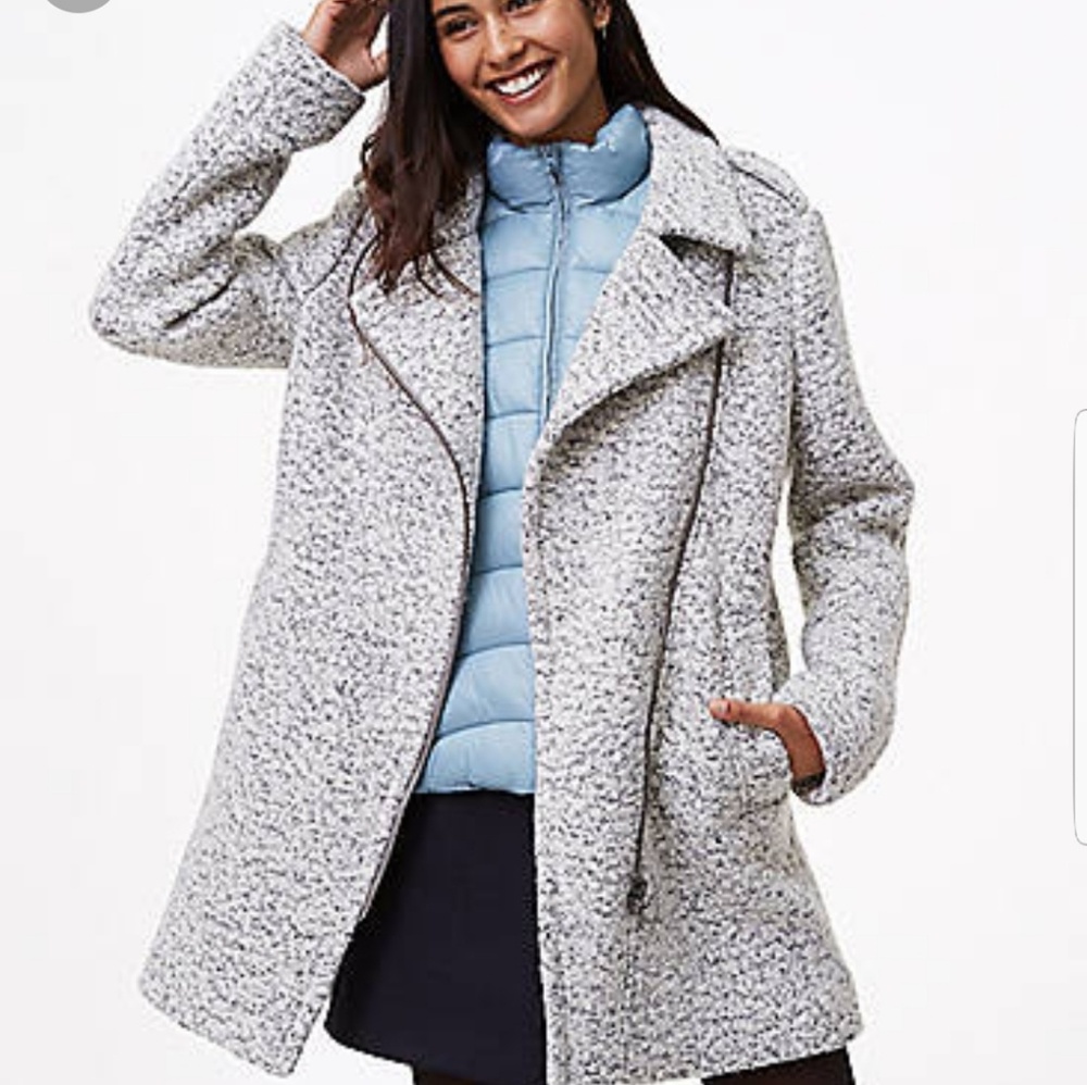 Loft pea coat